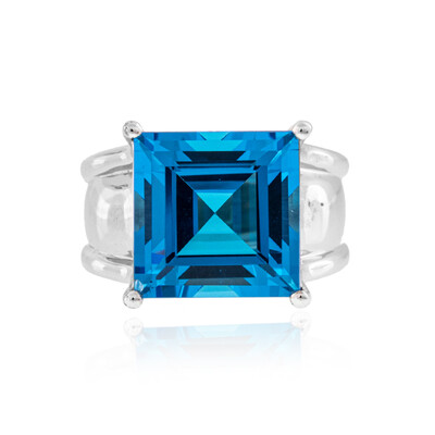 Anello in argento con Topazio Marambaia