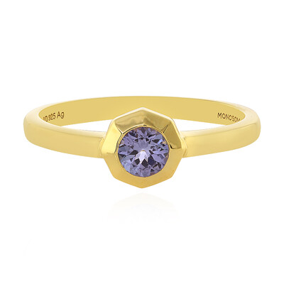 Anello in argento con Tanzanite (MONOSONO COLLECTION)