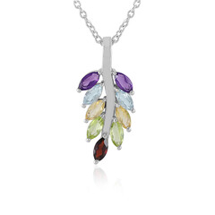 Collana in argento con Ametista Zambiana
