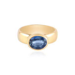Anello in argento con Cianite del Nepal