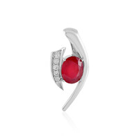 Ciondolo in argento con Rubino Bemainty