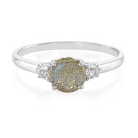 Anello in argento con Spectrolite