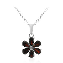 Collana in argento con Granato