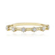 Anello in oro con Diamante IF (G) (de Melo)