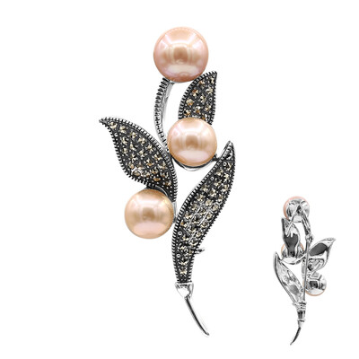 Ciondolo in argento con Perla Ming (Annette classic)