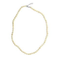 Collana in argento con Perla di Acqua Dolce (TPC)