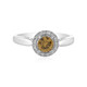 Anello in argento con Zircone Giallo