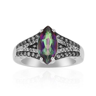 Anello in argento con Quarzo Mistico