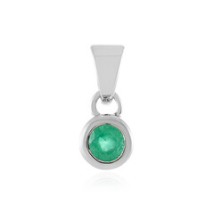 Ciondolo in argento con Smeraldo Colombiano
