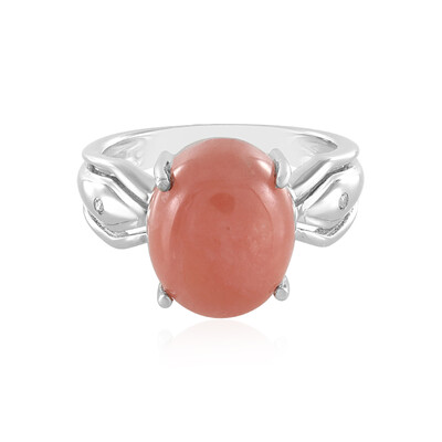 Anello in argento con Rodocrosite