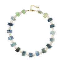 Collana in argento con Cianite