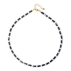 Collana in argento con Ematite Nera