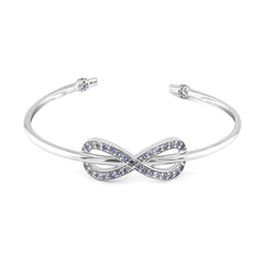 Bracciale in argento con Tanzanite
