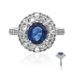 Anello in oro con Zaffiro Ceylon (CIRARI)