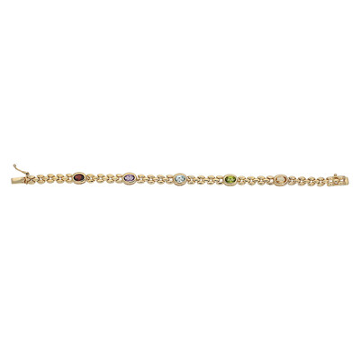 Bracciale in argento con Citrino