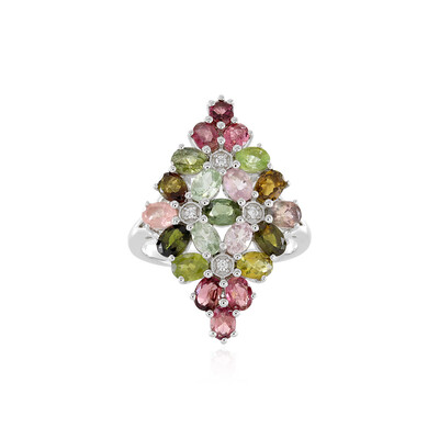 Anello in argento con Tormalina