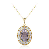 Collana in argento con Ametista Boliviana