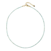 Collana in argento con Apatite Blu