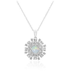 Collana in argento con Opale di Welo