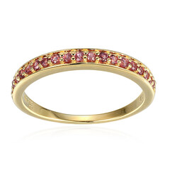 Anello in argento con Rodolite