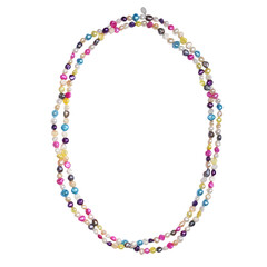 Collana in argento con Perla di Acqua Dolce (TPC)