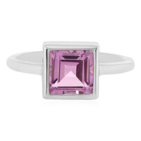 Anello in argento con Ametista Rose de France