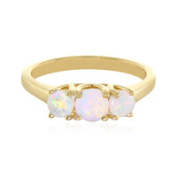 Anello in argento con Opale di Welo