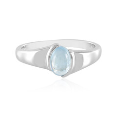 Anello in argento con Acquamarina Ofiki