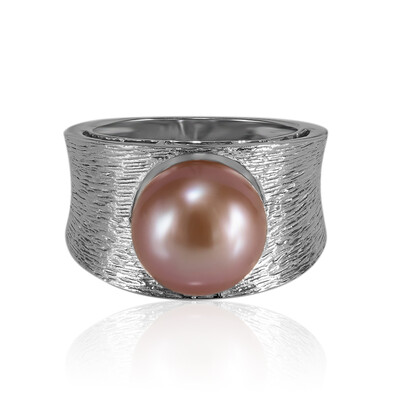 Anello in argento con Perla Ming (TPC)