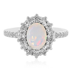 Anello in argento con Opale di Welo