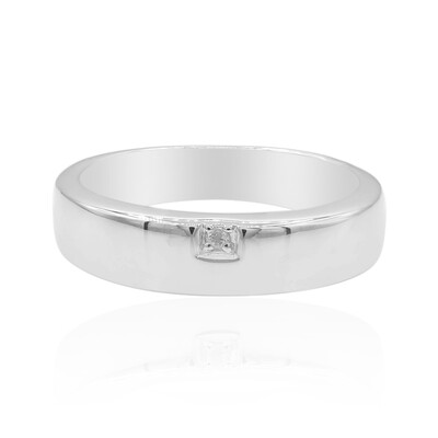 Anello da uomo in argento con Diamante PK1 (I)