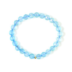 Bracciale con Topazio Blu Cielo
