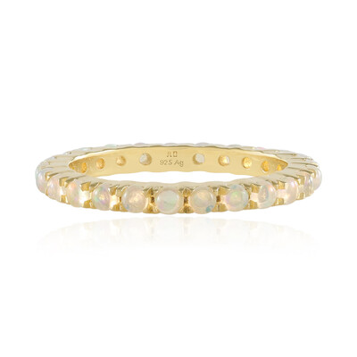 Anello in argento con Opale di Welo