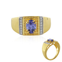 Anello in argento con Tanzanite