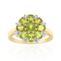 Anello in argento con Idocrasio