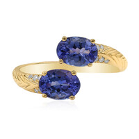 Anello in oro con Tanzanite AAA (CIRARI)