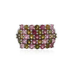 Anello in argento con Tormalina