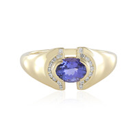 Anello in oro con Tanzanite AAA (de Melo)