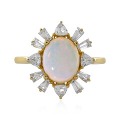 Anello in oro con Opale Australiano (Adela Gold)