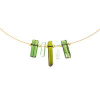 Collana in argento con Tormalina