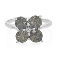 Anello in argento con Spectrolite