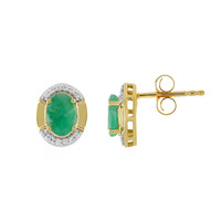 Orecchini in argento con Smeraldo Socoto