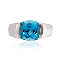Anello in argento con Topazio Marambaia