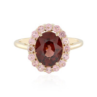Anello in oro con Zircone Mogano