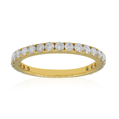 Anello in oro con Diamante I1 (H) (CIRARI)