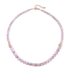 Collana in argento con Kunzite