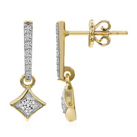 Orecchini in oro con Diamante IF (D)