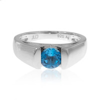 Anello in argento con Topazio Marambaia