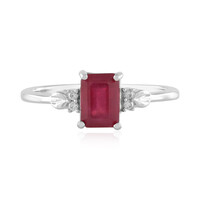 Anello in argento con Rubino Bemainty