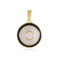 Ciondolo in argento con Opale di Welo